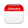Image result for january calendar icon