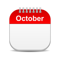 october calendar icon